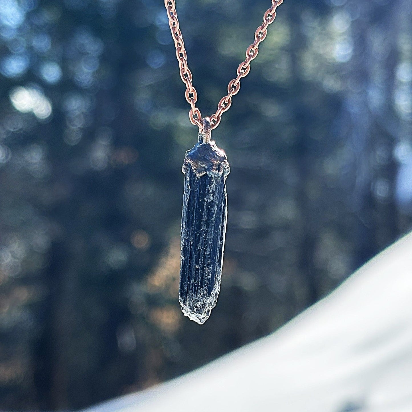 Fortress of Light Black Tourmaline Root Chakra Pendant SN SA0005