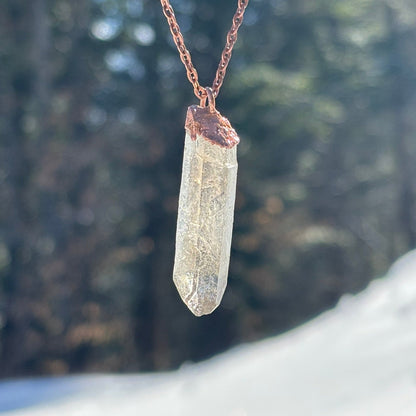 Guardian of Shadows Smokey Quartz Root Chakra Pendant SN SA0021