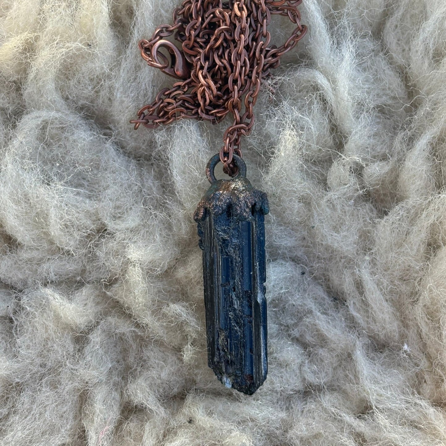 Fortress of Light Black Tourmaline Root Chakra Pendant SN SA0005