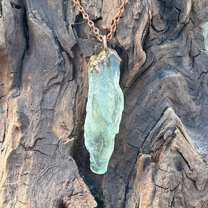 Divine Flow Aquamarine Pendant SN SA0006