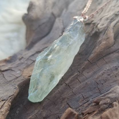 Divine Flow Aquamarine Pendant SN SA0006